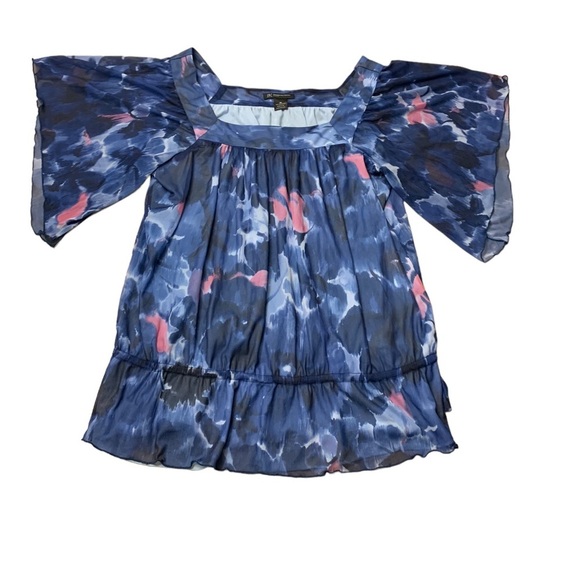 INC International Concepts | Pink Blue Oversized Top Size 2X - Picture 2 of 10